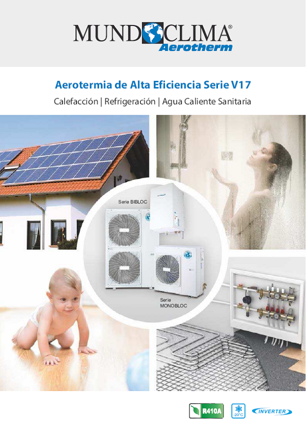 Aire acondicionado inverter Mundoclima 3000 Watts (R32) – Climaideal