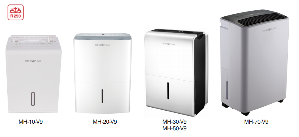 Deshumidificador MH 30-V9 30 Litros 550W